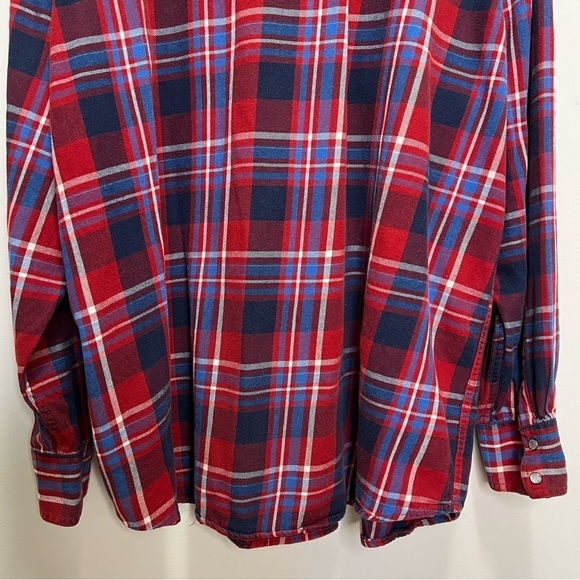 Windriver Red Plaid Button Down Shirt 100% Cotton Size 2XL - Picture 11 of 11